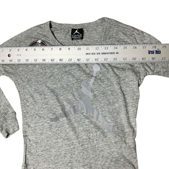 Air Jordan Girls 5 Gray Reflective Ink Jumpman 4-5 Yrs Old Sporty - Picture 8 of 13